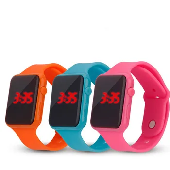

TMC#217 Watch Men 2019 New Stylish LED Student Adult Couple Electronic Digital Watch Square Sports Clock Hot erkek kol saati