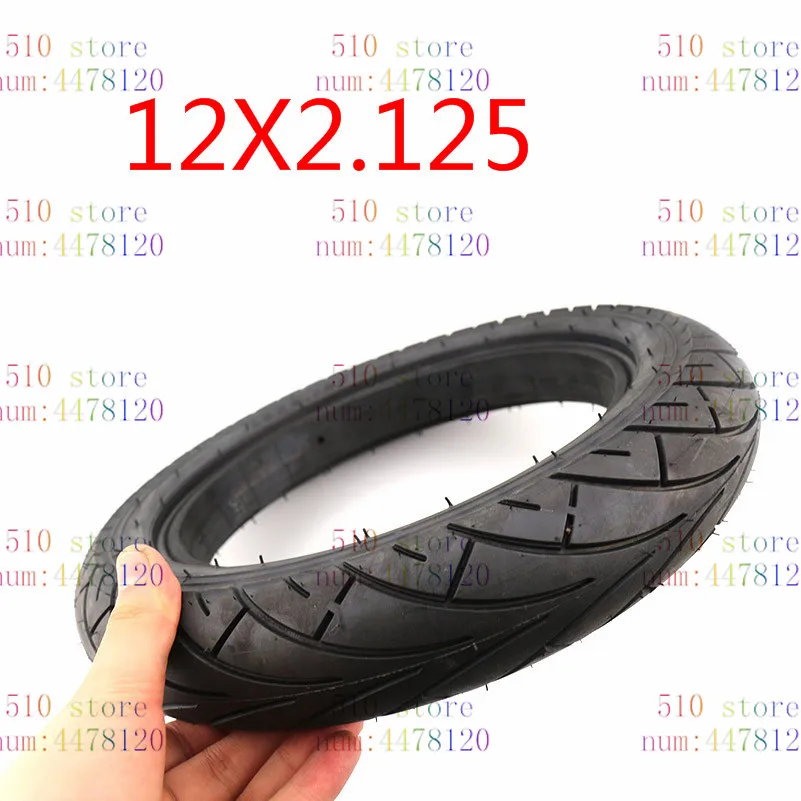 Good Quality Newest 12x2.125 Inch Solid Tyre For Electric Mini Pocket