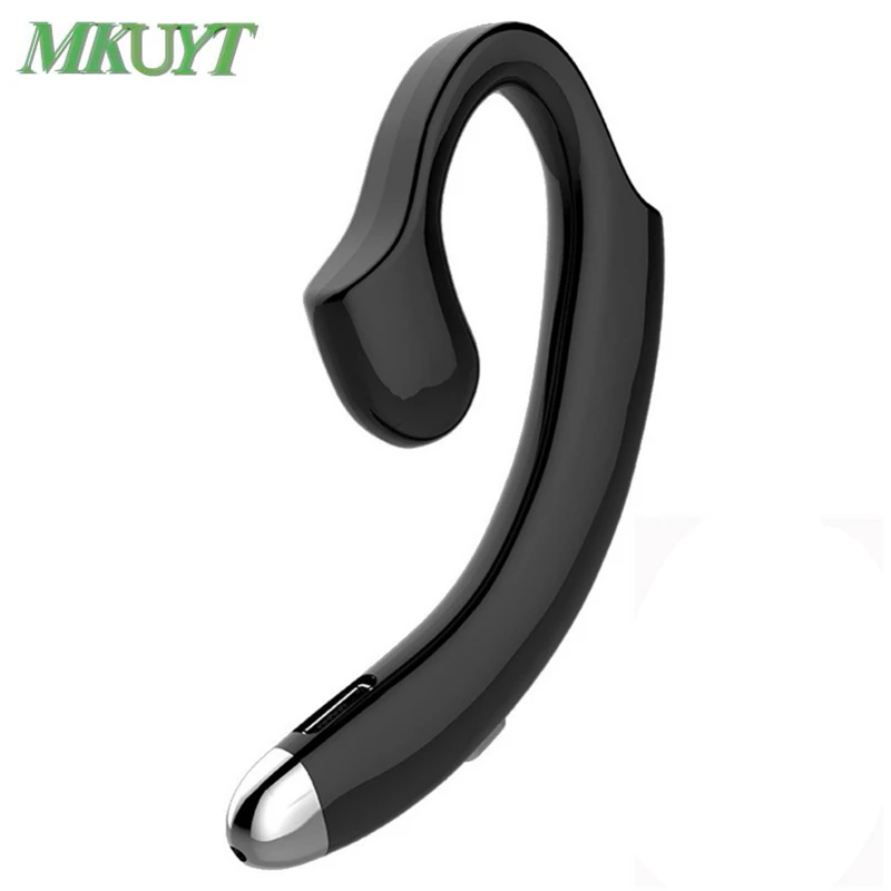

MKUYT NEW Bone Conduction Wireless Bluetooth Business Headphones Sport Stereo Earpiece with Sweatproof,Noise Reduction Headsets