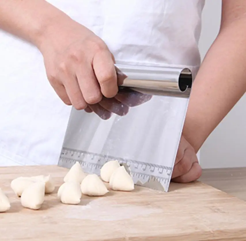  Kitchenware stainless steel scraper scraping knife cream steel scraper baking tool