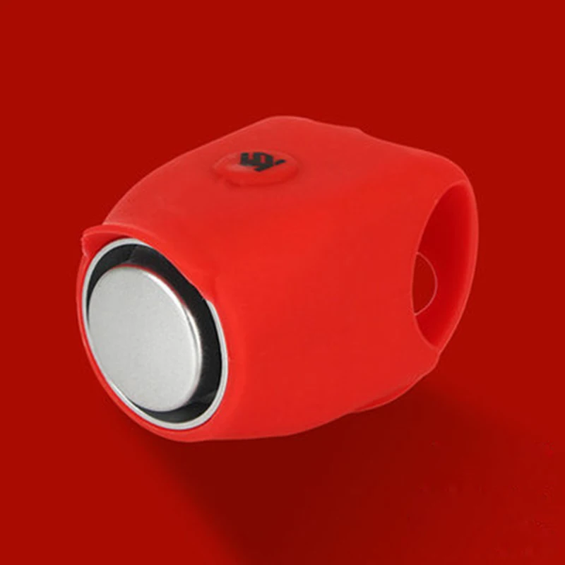 Cycling Bike Electric Bell Rainproof Bells MTB Road Bicycle Handlebar Silica Gel Bell Super Loud Safety Bicycle Alarm RK0043