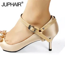 50Pair High Quality Detachable Lady high-heeled Shoelace Pumps Anti-slip Shoe Strap With Buckle Shoelaces Replacement Accessorie