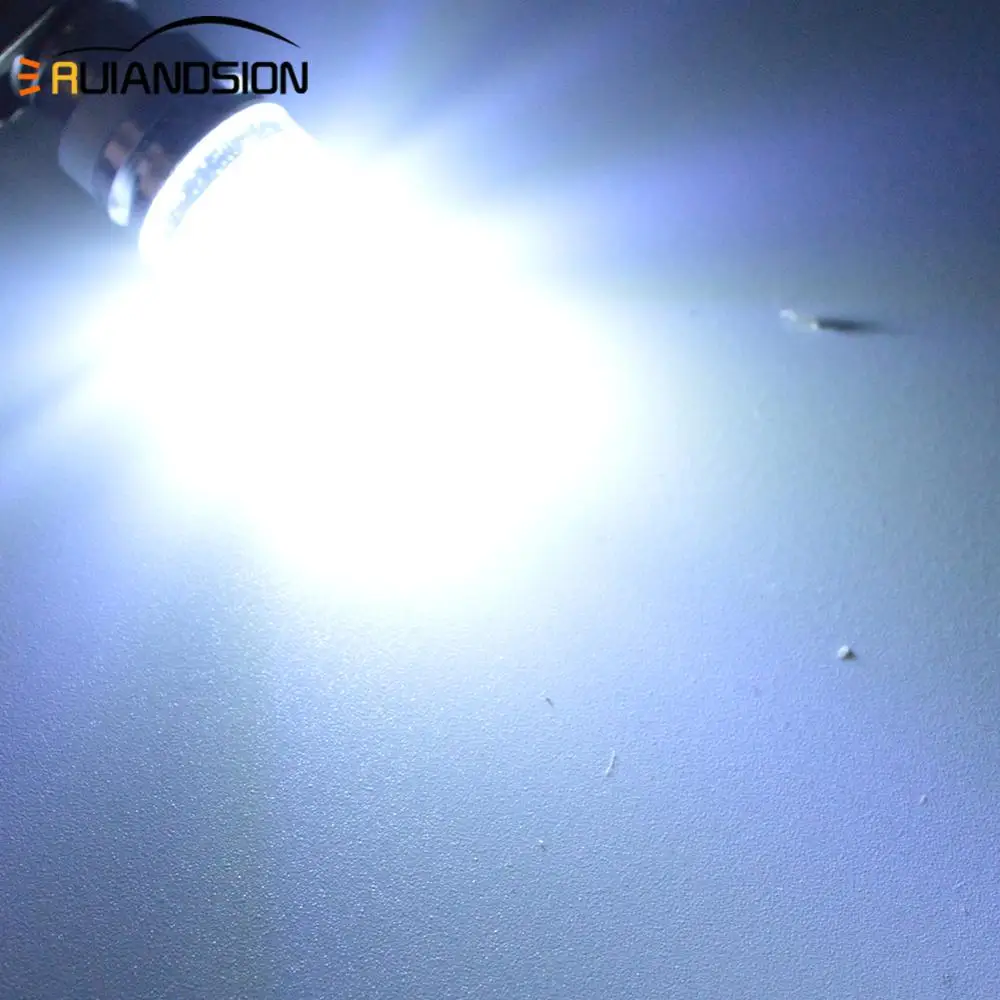 2x автомобиль лампы BA9S T4W BAX9S H6W BAY9S H21W светодиодный Белый 3030 2SMD 1 5 W 6V Индикатор