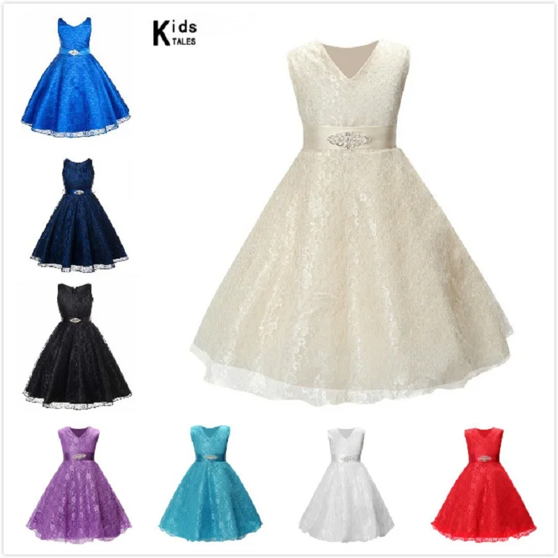 

Girl Dress Bebe Children Clothing Wedding Party Girls Dresses first birthday Clothes Newborn Princess Infant Dress Girl
