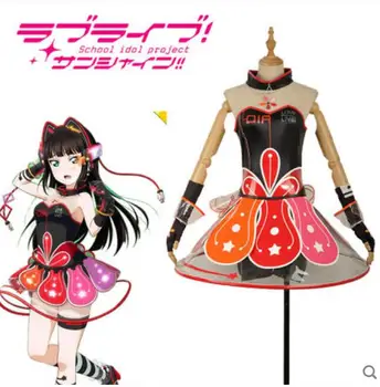 

Hot Anime LoveLive!Sunshine! COSPLAY Kurosawa Dia COS Halloween Party sweet and cute Lolita Game style Costumes