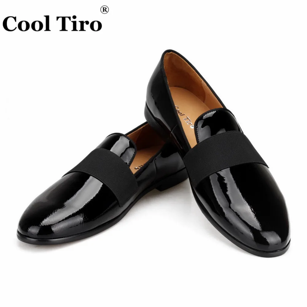 black Patent leather Loafers Dress shoes (4)