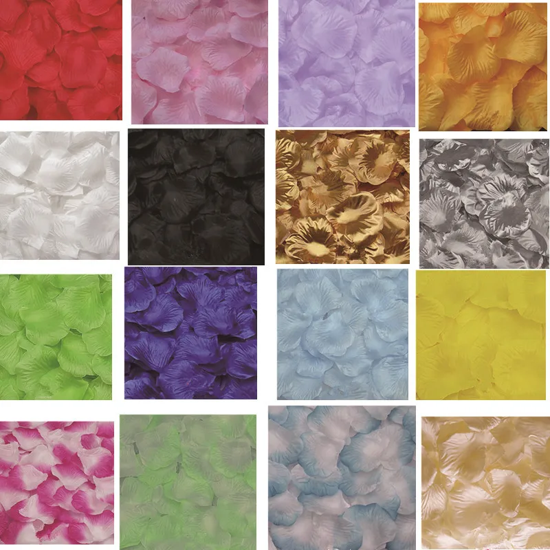 

100 piece Silk Artificial Rose Flower Petals Wedding Aniversario Party Supplies Mariage Decoration Accessories Home Decor boda