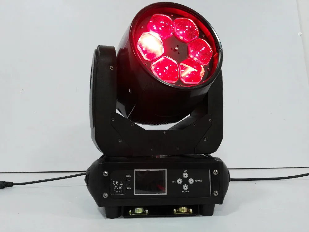 

Factory Price LED Bee Eyes Moving Head Lights High Quality 6X40W RGBW 4IN1 WASH LED Moving Head Stage Light Free Shipping