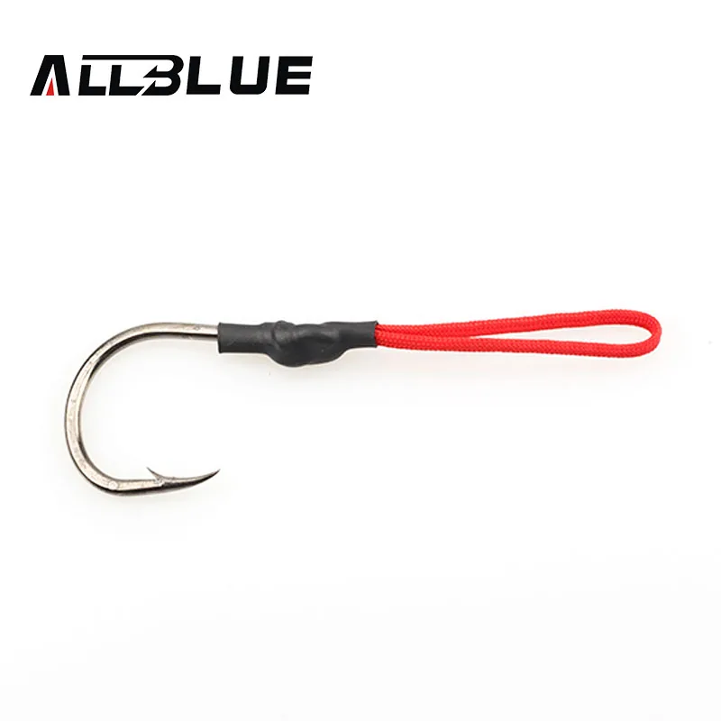 ALLBLUE рыболовная ложка из нержавеющей стали 10 шт. рыболовный крючок с