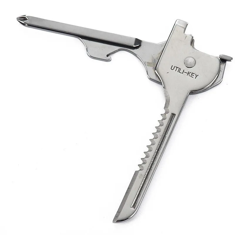 

1PCS Outdoor Mini Multifunctional Knife Tool multi Pocket Tool Hand Tools Keychain Pliers Knife Screwdriver