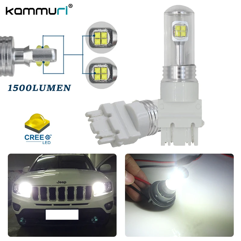 For 2011 and up Jeep Grand Cherokee 3157 3357 3457 4114 LED Bulbs