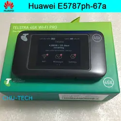 Открыл huawei E5787 E5787Ph-67a LTE Cat6 Мобильная точка доступа Wi Fi 3000 мАч батарея с телевизионные антенны Мобильный маршрутизатор