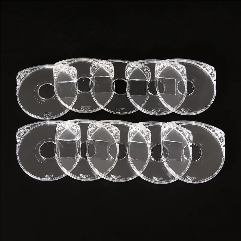 Mayitr 10pcs Original Replacement UMD Game Cases High Quality Crystal Clear Case Shell For Sony PSP 1000/2000/3000 Mayitr 10pcs Original Replacement UMD Game Cases High Quality Crystal Clear Case Shell For Sony PSP 1000/2000/3000