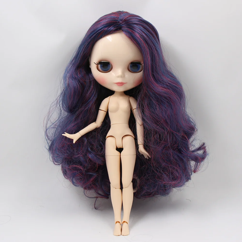 Ледяной DBS Blyth кукольные белая кожа шарнирное тело глянцевый уход за кожей лица