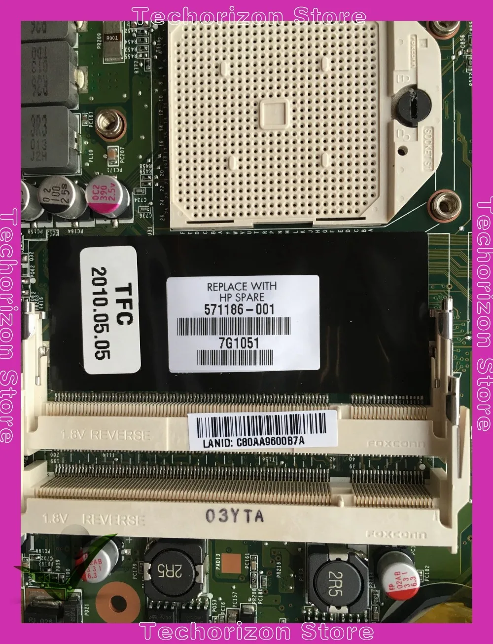 571186 001 для HP PAVILION DV6 2000 ноутбук материнская плата DA0UT1MB6E1 DDR2 протестированная