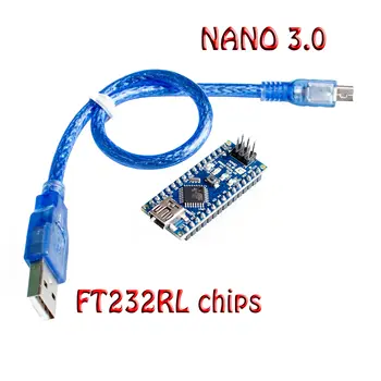 

Nano 3.0 atmega328 mini version FT232RL imported chips support win7 Win8 for arduino with USB cable