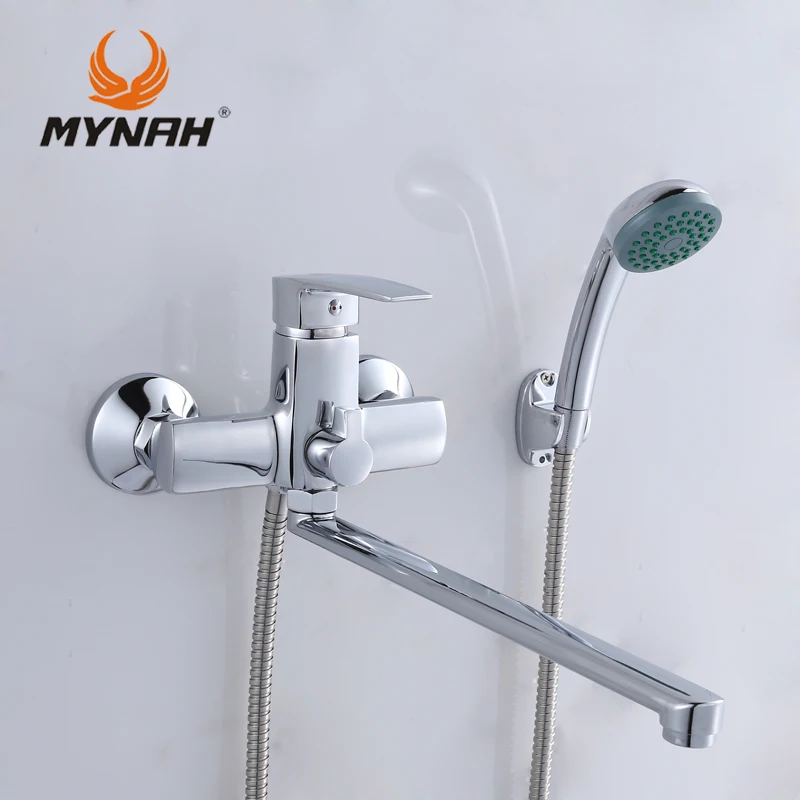 MYNAH Russia Free Shipping Bathroom Faucet Shower Faucets Bath Mixer Shower System Tropical Shower Shower Rack With Mixer Copper MYNAH Russia Free Shipping Bathroom Faucet Shower Faucets Bath Mixer Shower System Tropical Shower Shower Rack With Mixer Copper