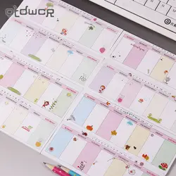 1 шт. Еженедельный план канцелярские принадлежности Sticky Notes в Корейском стиле стикеры Закладка Точка это Маркер Memo бумажные стикеры