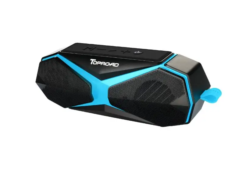 TOPROAD водонепроницаемый беспроводной Bluetooth динамик стерео Бас Открытый Кемпинг динамик s поддержка комаров TF AUX Hands-free - Цвет: Blue speaker