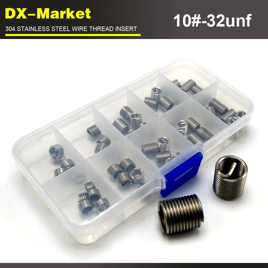 Buy 10 32unf wire thread insert kit , 5size 100pcs