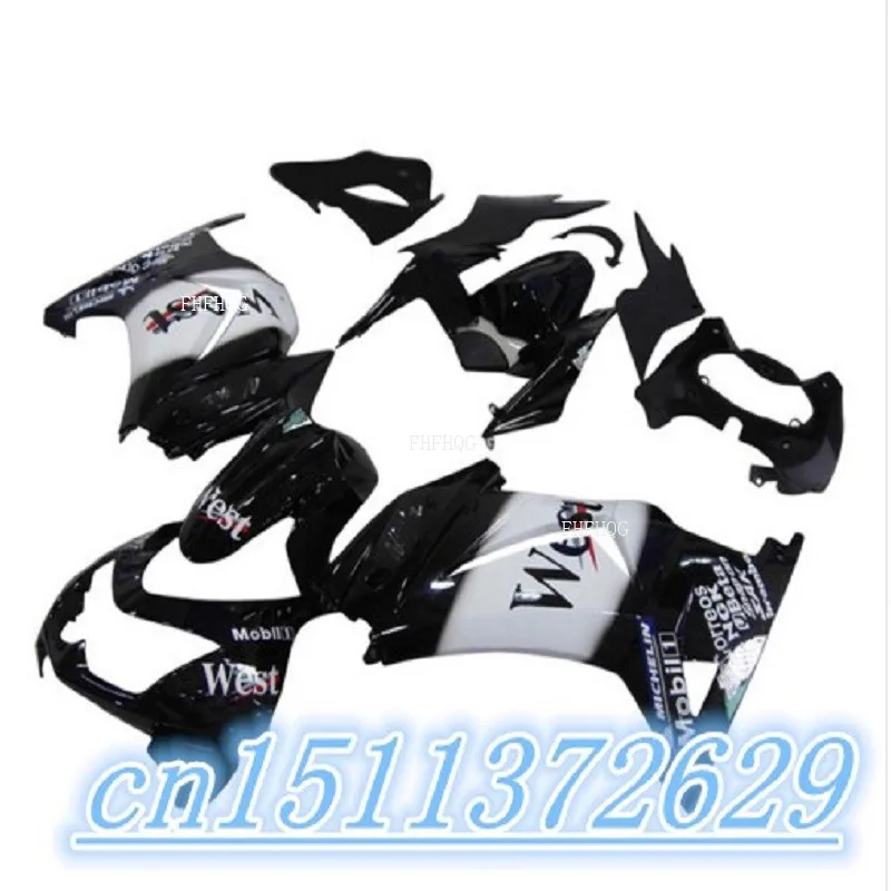 Инжекционные Обтекатели для Kawasaki Ninja 250r 2008 2009 2010 2014 EX250 08 09 10 14 ZX250 black WEST road racing