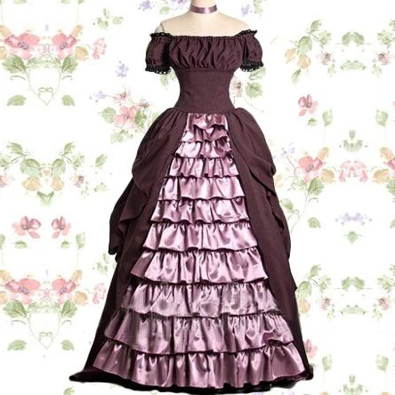 Gratis verzending Halloween kostuum Paars lange taart rok jurk jurk Gothic Lolita Paleis cosplay kostuum Gratis verzending Halloween kostuum Paars lange taart rok jurk jurk Gothic Lolita Paleis cosplay kostuum