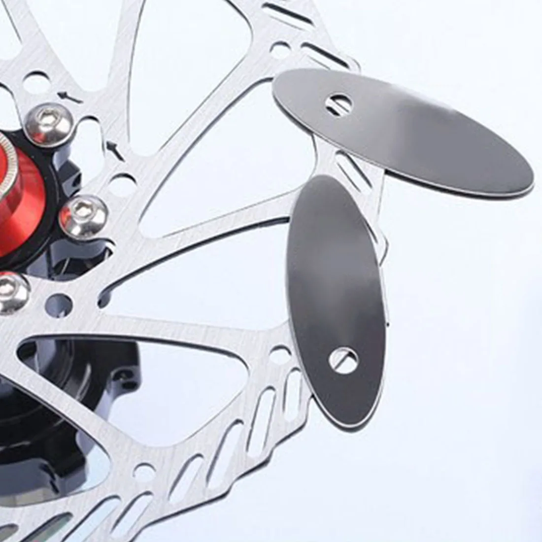 Hot Sell Disc Brake Adjusting Tool Bicycle Pads Mounting Assistant Brake Pads Rotor Alignment Tools Spacer Bike Repair high quality butterfly brake linings adjusting pump group of disassembling replacement tool repair special tools free shipping