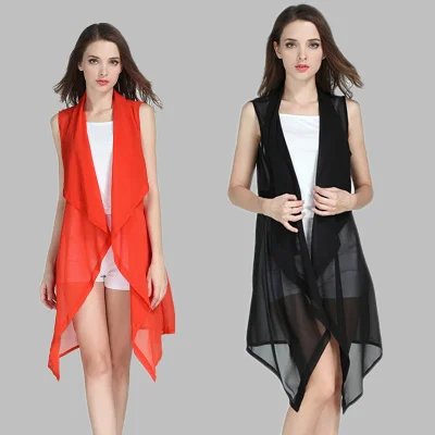 

S-3XL Women summer vest two colors vests for outside wear