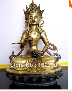 

bir 00416 Tibet Buddhism VAJRASATTVA buddha Bronze Statue