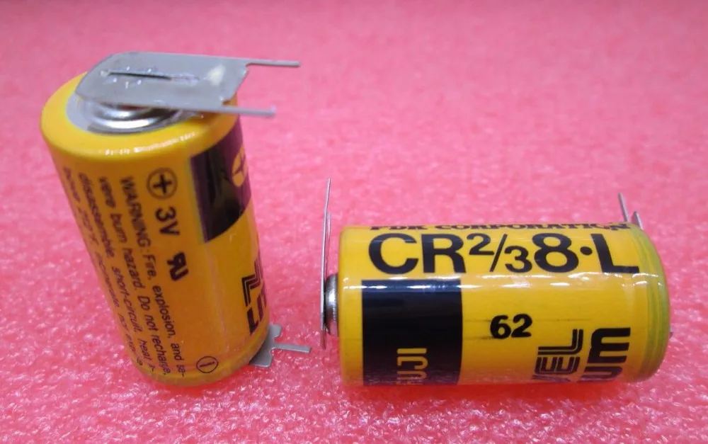 Литиевая батарея CR2/3 8.L CR2/3A PLC Промышленный контроль 3 В литий ионный аккумулятор с