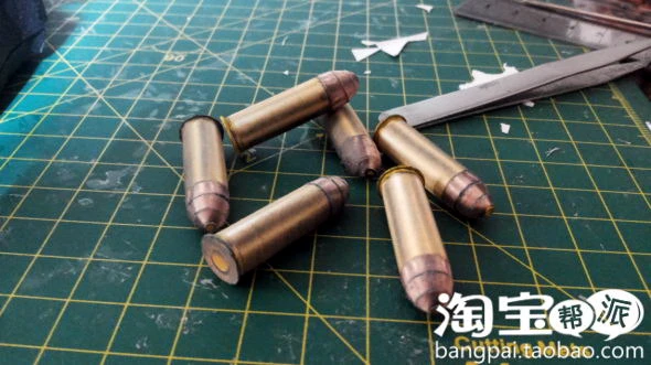 1:1 M66 Revolver Paper Model Manual DIY