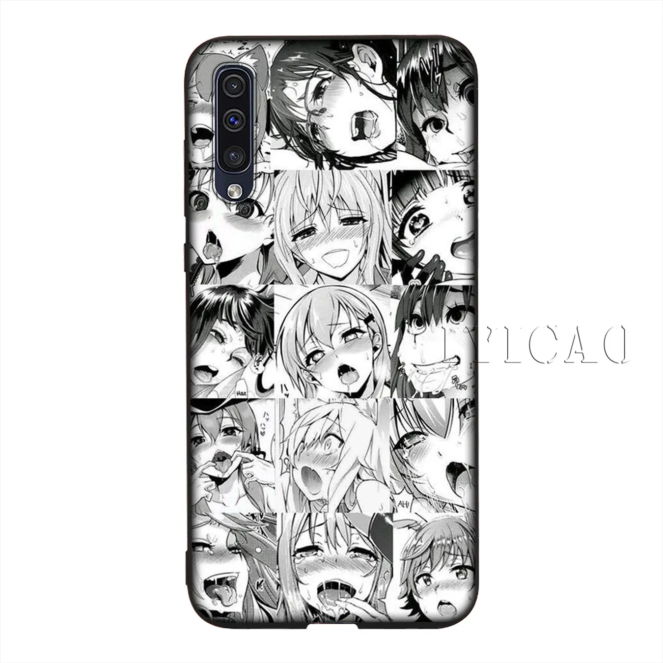 Iyicao аниме девочка мультфильм японский силикон мягкий чехол для samsung Galaxy A10 A30 A40 A50 A70 M10 M20 M30 крышка - Цвет: 2