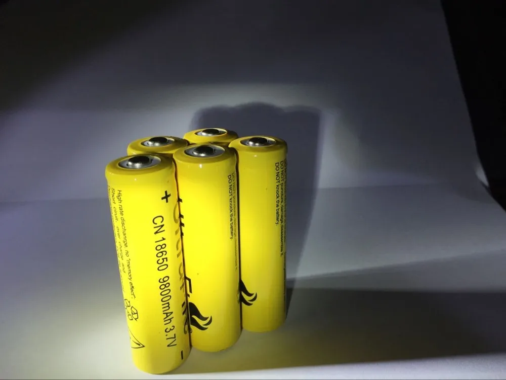 4 шт. 3,7 в 18650 9800 мАч литий-ионная аккумуляторная батарея для фонарика Горячая новинка 18650 3,7 в 18650 батарея