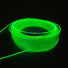 5 метров в партии, боковой светящийся оптоволоконный кабель для атмосферное освещение автомобиля PMMA Универсальный диаметр 2,0 мм в 5 метров для автомобиля