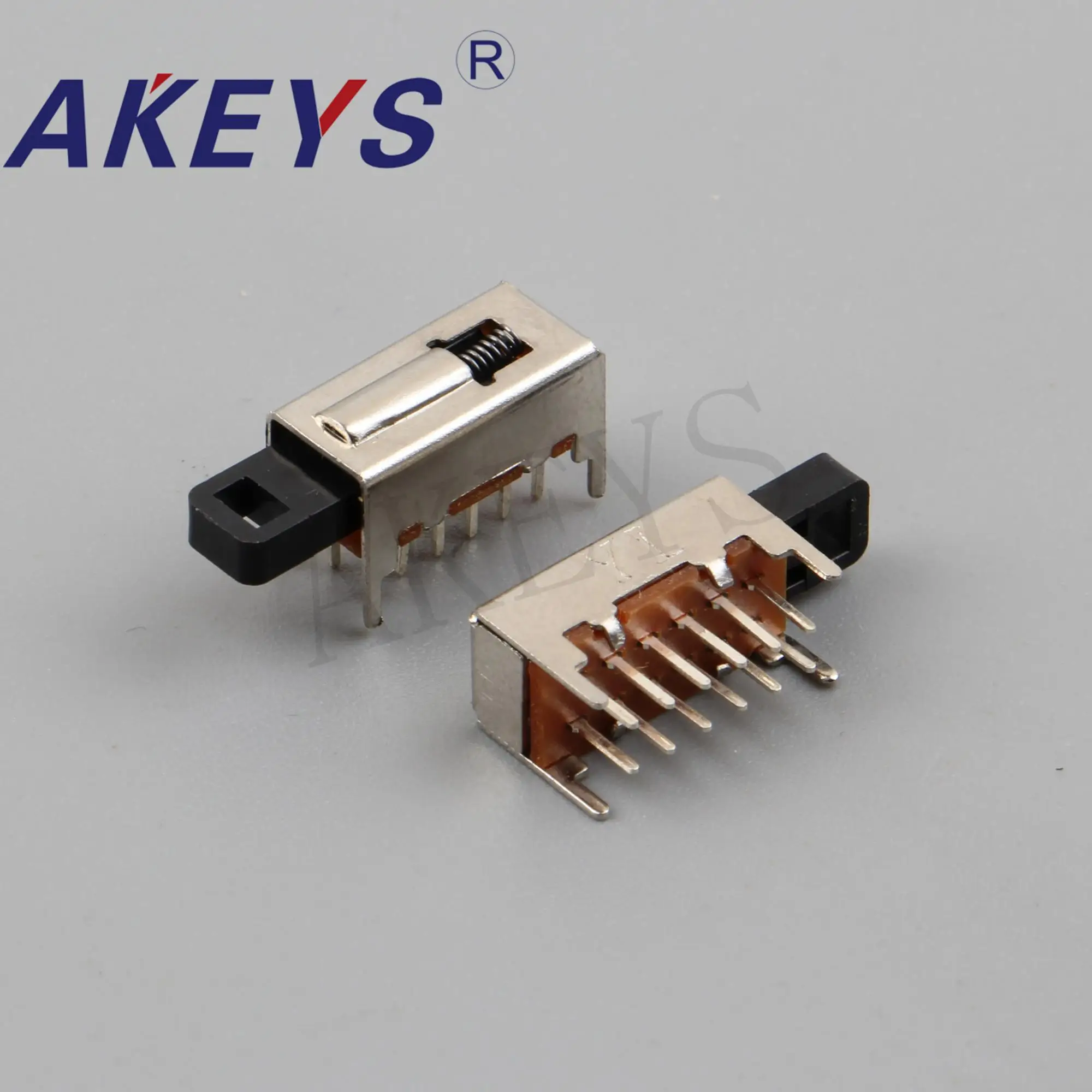 PS-42D02 20MM 12 pins Push Button Power Switch with 4pins fixed foot for Interphone