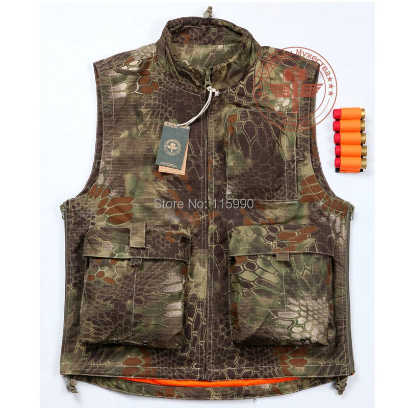 

Kryptek Mountain Tactical Vest with mesh lining / Kryptek Combat Vest ripstop tactical ranger vest double wearable ranger vest