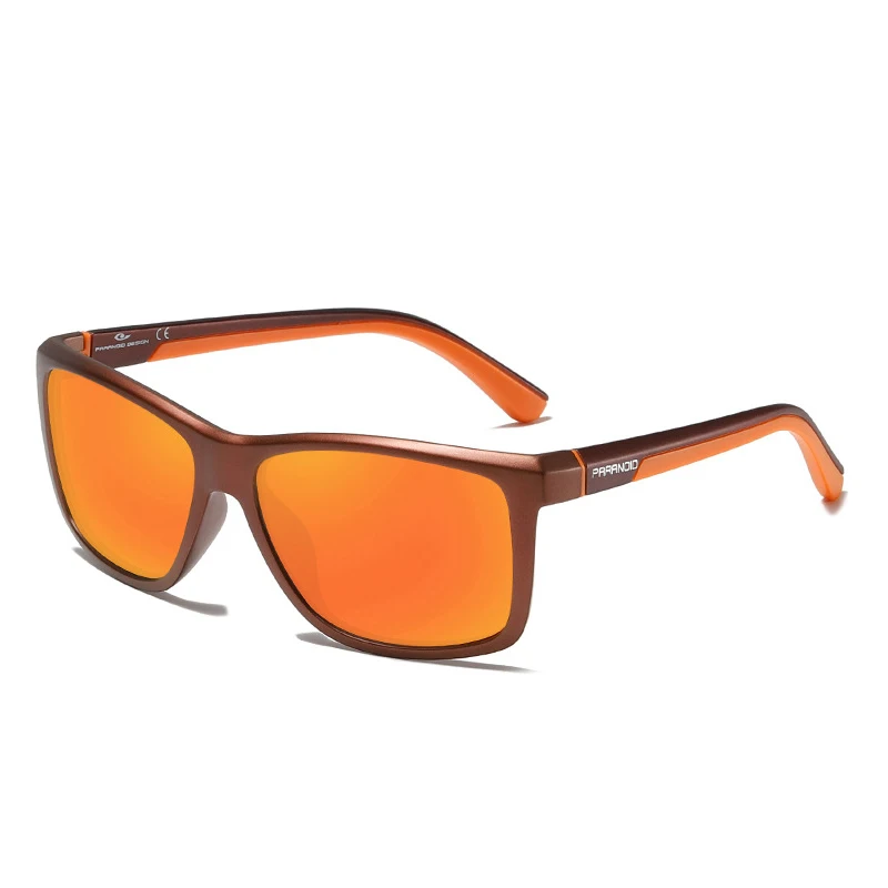 HGE-H, спортивные стильные мужские поляризованные солнцезащитные очки, ультралегкие очки, квадратная оправа, солнцезащитные очки для мужчин, для путешествий, UV400, очки, оттенки KD25