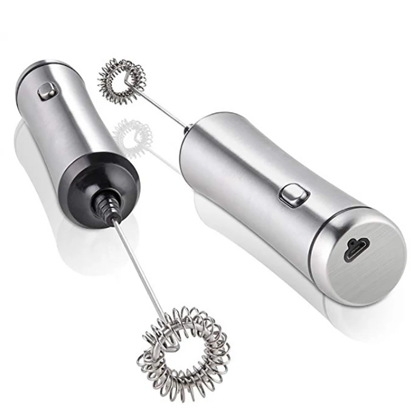 

Multi-function Milk Mixer Hand Blender Eggbeater Milk Frother Egg Beater Foamer Handheld Mixer USB Charging