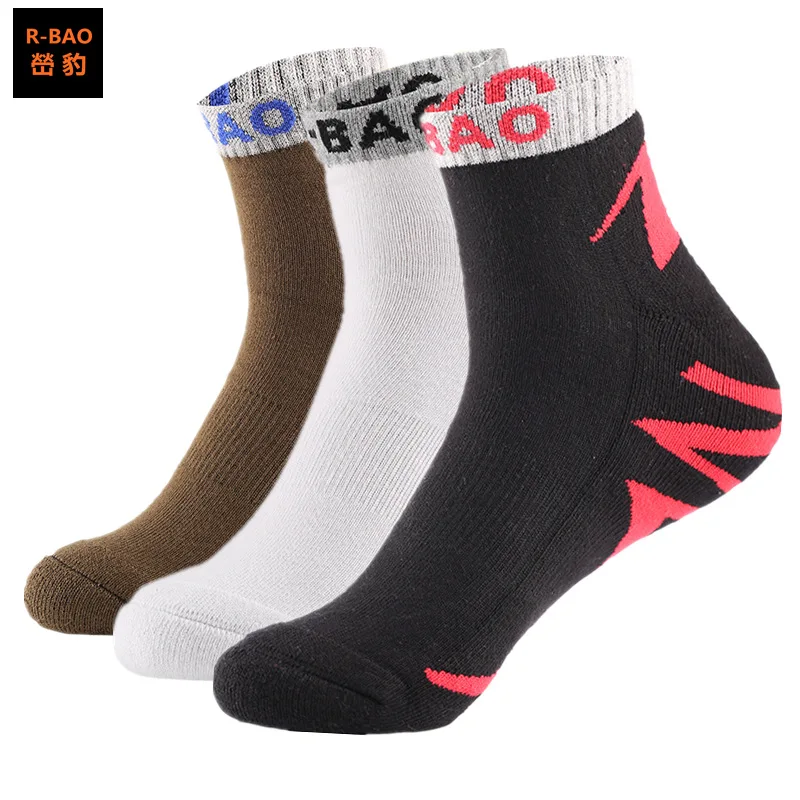 

Unisex Cotton Outdoor Sports R-BAO Socks Quick-drying Hiking Socks Thermal Running Cycling Socks Basketball Socks