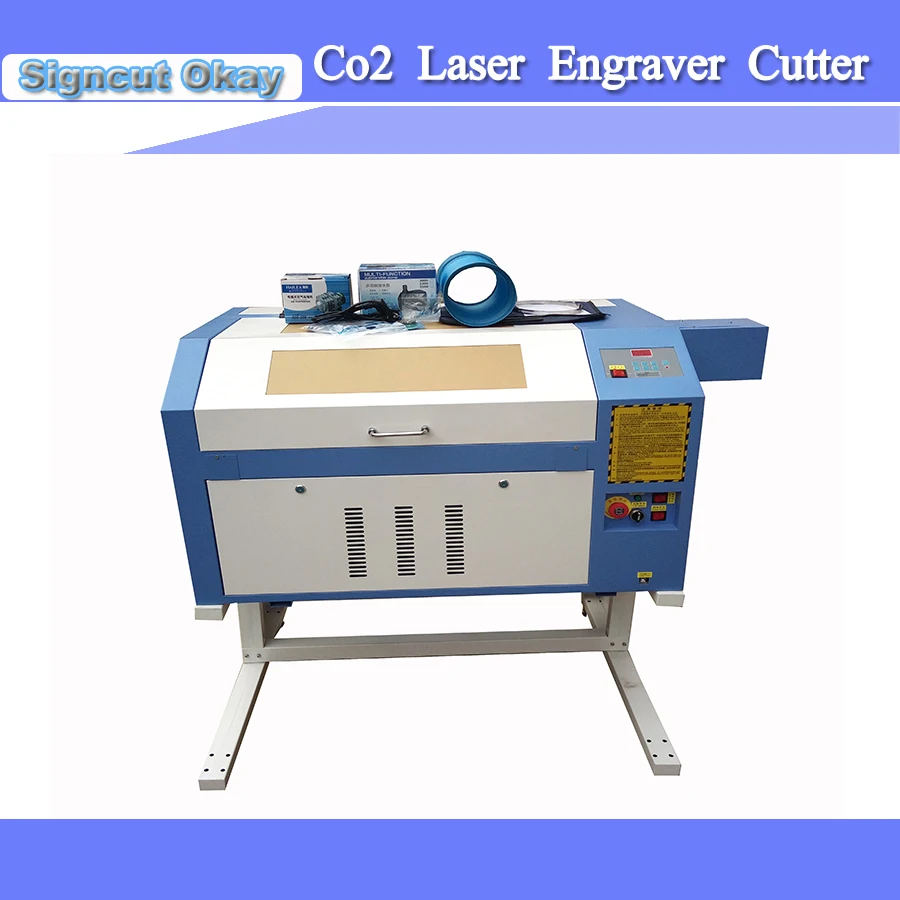 

Package Clearance Laser Engraving Cutting Machine TS4060/6040 50/60/80/90W Power with Water cooling and Position System