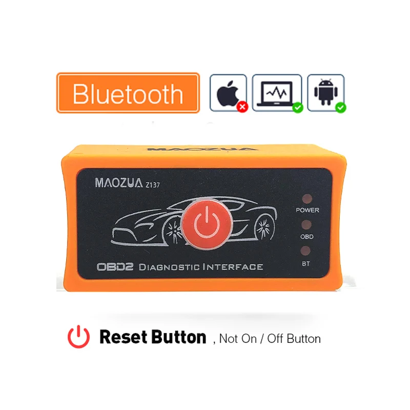 Новейший Bluetooth сканер V1.5 MINI Z137 ELM327 с ремешком для Android|elm327 scanner|bluetooth power switchscanner elm327