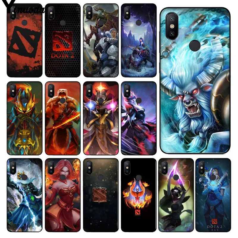 

Yinuoda Shadow Fiend Dota 2 DIY Painted Phone Case for Xiaomi Redmi 5 5Plus Note4 4X Note5 6A Mi 6 Mix2 Mix2S
