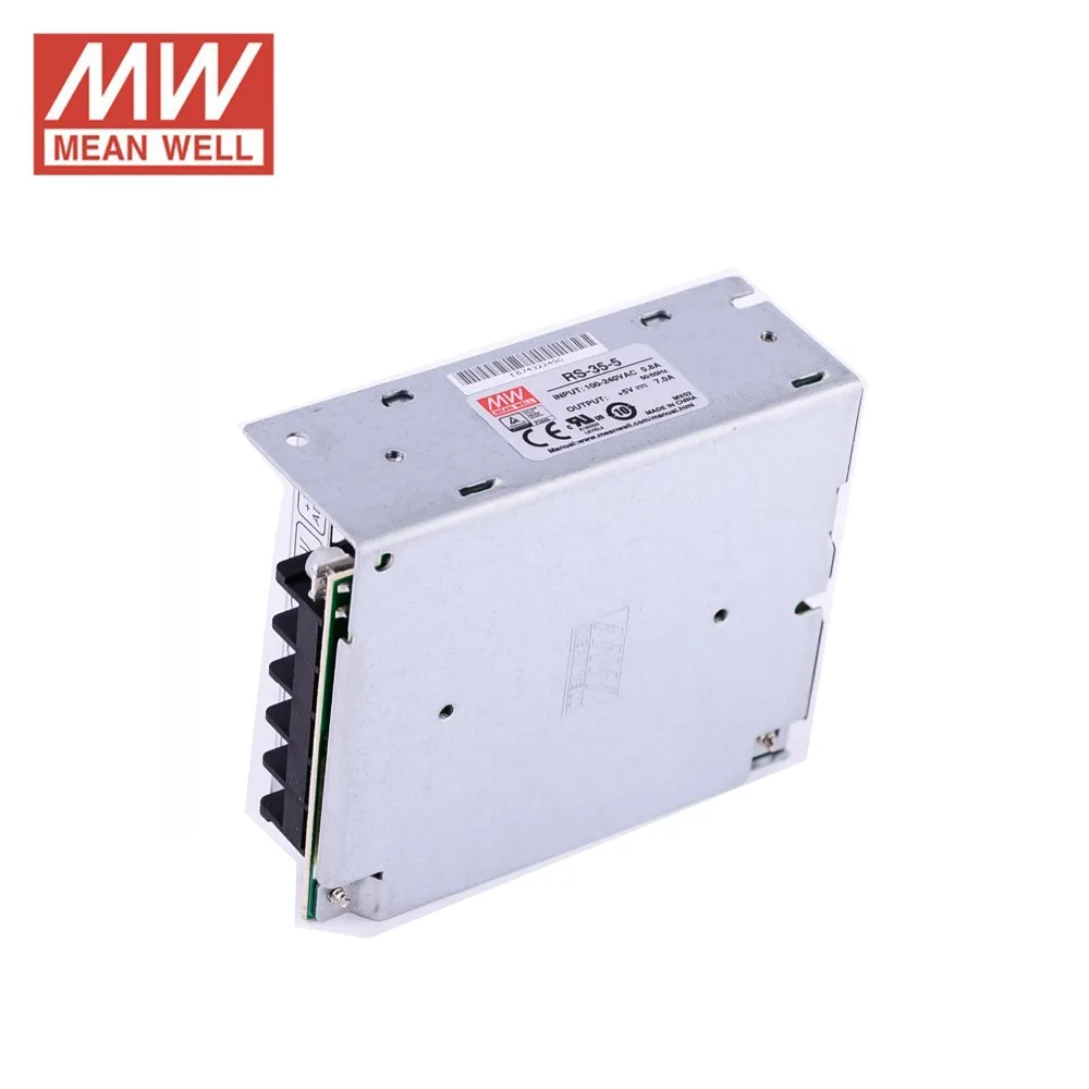 MEAN WELL NEW LRS-35-5 35W 5V 7A Single Output Swithing Power Supply POWERNEX 