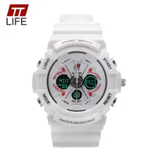 TTLIFE font b Men b font Fashion Analog Digital font b Watch b font LED Display