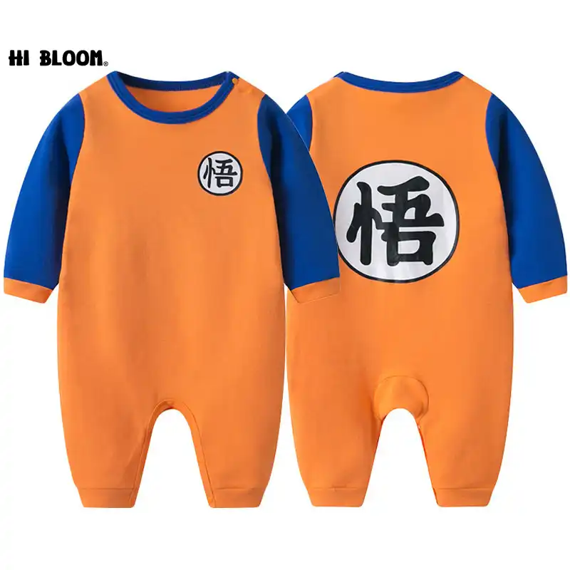 dragon ball onesie baby