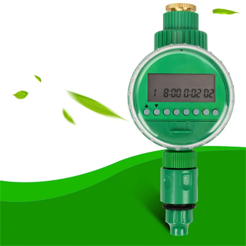 

TTLIFE Digital Irrigation System with Solenoid Valve and Automatic Electronic Water Timer with LCD Display For Garden Watering