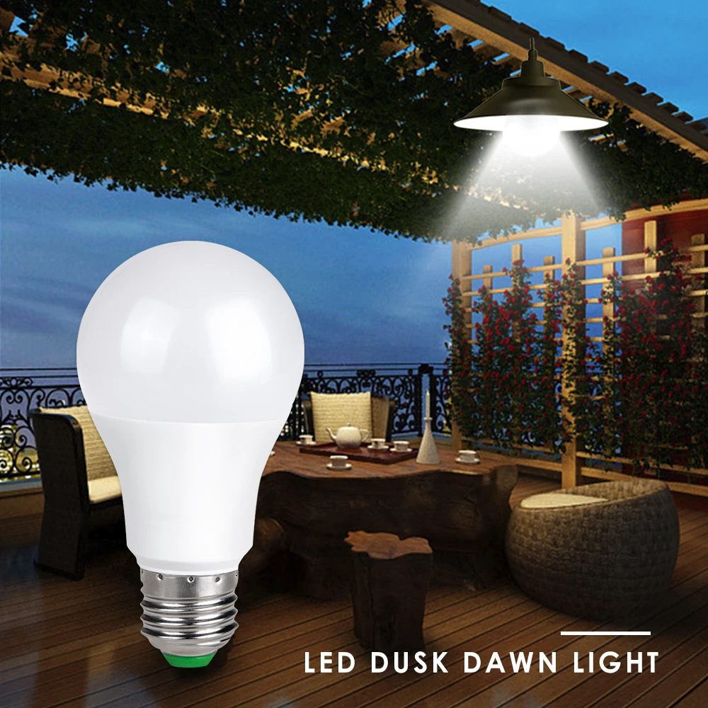 

White/Warm White/Orange LED Street Light Sensor Bulbs Lamparas Mosquito Repellent Lamp Led Outdoor Lighting Garden Wall Light