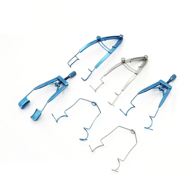 Microscopic Medical Ophthalmic Instruments Titanium Eyelid Stretcher Medical Surgery Eyelid Open Stretcher Seal