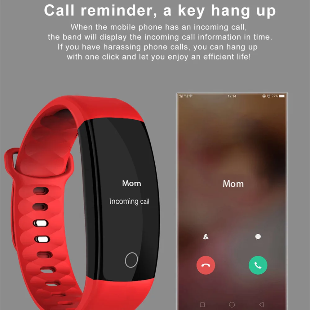 2019 Popular Ergonomic design IP67 Waterproof level Calorie Blood Pressure Exercise Fitness Heart Rate Pedometer Smart Watch