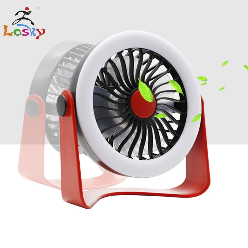 

Losky hot selling mini hot sale led fan portable design patented products